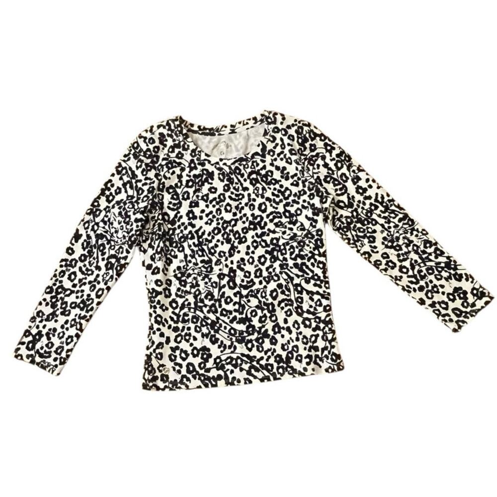 Lilly Pulitzer Alans Knit Top - "Coconut Lets Pawty" Print, Size Small